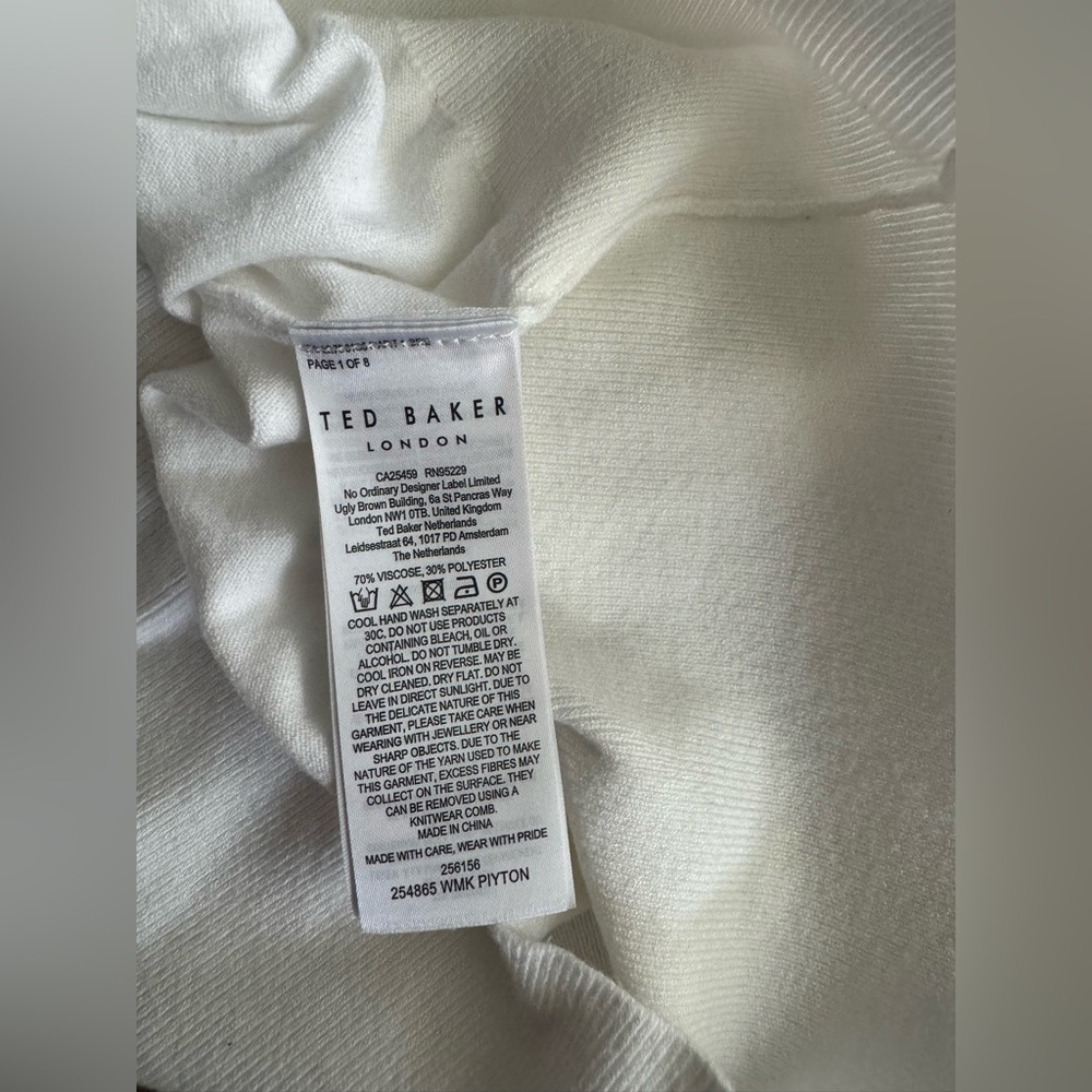 Ted Baker Piyton Pleat Detail Sweater - Picture 13 of 16
